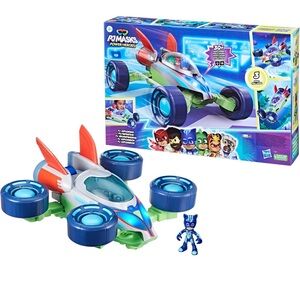 PJ Masks Power Heroes PJ Explorider Converting Vehicle. 3 Modes Lights & Sounds